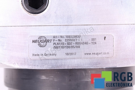 PLN115-032-RSSA3AG-Y24/50/110/130/B5/M8 NEUGART PAVARA