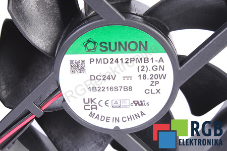 PMD2412PMB1-A(2).GN SUNON 120X120X38MM, 24V VENTILIATORIUS