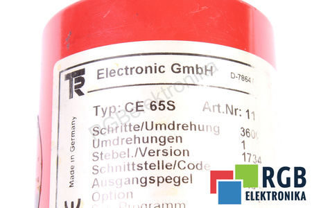 CE65S TR ELECTRONIC 111-00161 CODER