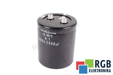 KONDENSATORIUS 400V 2400UF NICHICON 2400UF, 400V KONDENSATORIUS