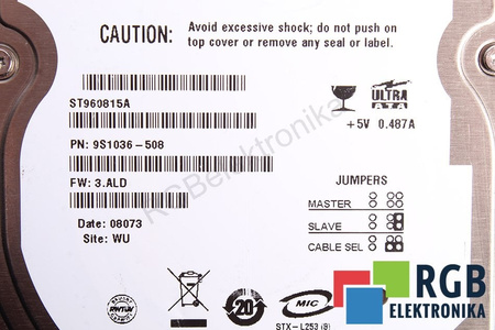 ST960815A SEAGATE MOMENTUS 5400.3