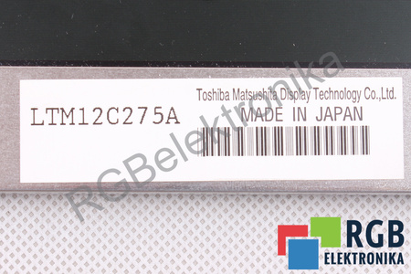 LTM12C275A TOSHIBA 12" LCD MATRICA