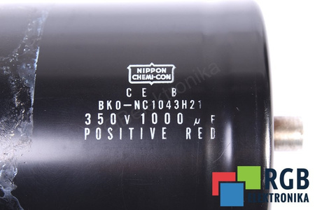 KONDENSATORIUS BK0-NC1043H21 NIPPON 1000UF, 350V KONDENSATORIUS