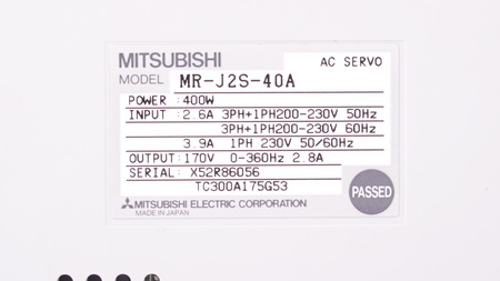 MR-J2S-40A MITSUBISHI ELECTRIC MELSERVO