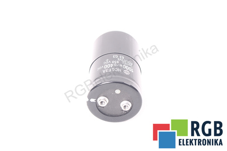 KONDENSATORIUS HCGF3A HITACHI 1000UF, 400VDC KONDENSATORIUS