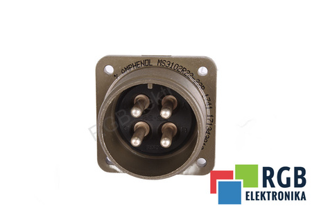 MS3102R22-22P AMPHENOL CORPORATION 4PIN MAITINIMO LIZDAS
