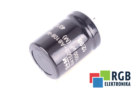 KONDENSATORIUS B41503-A8108-M S+M 1000UF, 63V KONDENSATORIUS