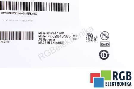G084SN05 V.8 AUO LCD MATRICA