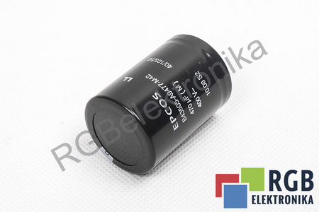KONDENSATORIUS B43505-A9477-M42 EPCOS 470UF, 400VDC KONDENSATORIUS