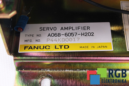 A06B-6057-H202 FANUC SERVO AMPLIFIER