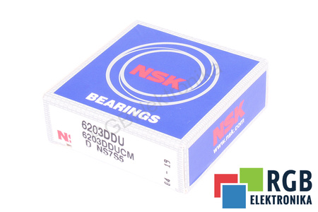 6203DDU NSK 17X40X12, 9.55KN, 4.8KN GUOLIS