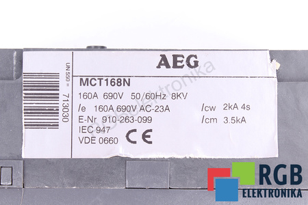 MCT168N AEG ATJUNGIKLIS
