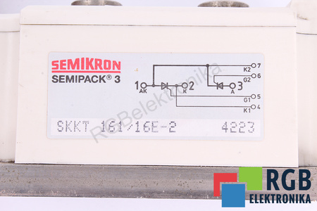 SKKT161/16E-2 SEMIKRON SEMIPACK3