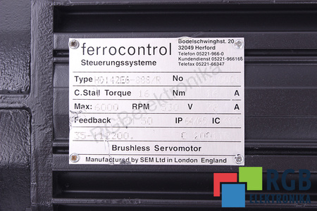 HD142E6-88S/R FERROCONTROL