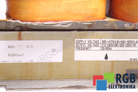 A80L-0028-0018 FANUC TRANSFORMATORIUS