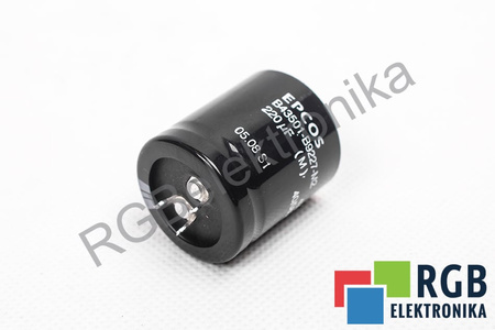 KONDENSATORIUS B43501-B9227-M2 EPCOS 220UF, 400VDC KONDENSATORIUS