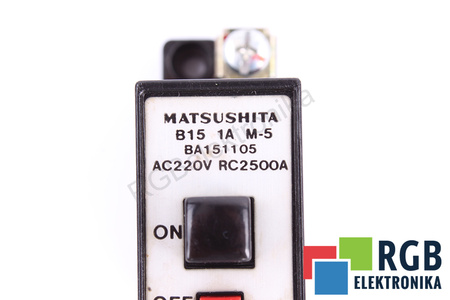 BA151105 MATSUSHITA B15 M-5 ATJUNGIKLIS