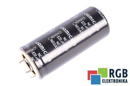 KONDENSATORIUS 820UF 400V JAMICON