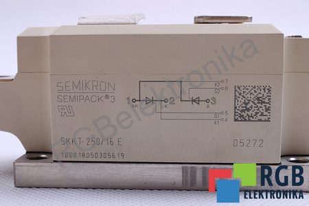 SKKT250/16E SEMIKRON SEMIPACK 3 250A, 1600V