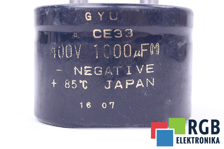 KONDENSATORIUS 1000UF 100VDC KONDENSATORIUS