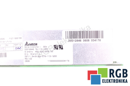 D001284678-113-1200 DELTA 4620085004.03