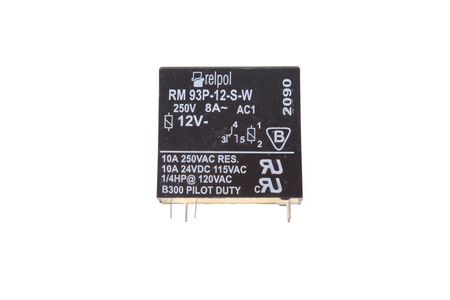 RM93P-12-S-W RELPOL 12V, 8A ESTAFETĖ