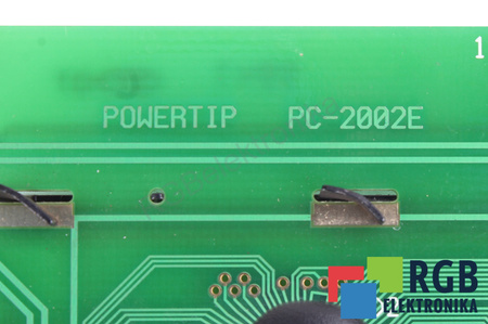 PC-2002E POWERTIP LCD EKRANAS SUGEDĘS – DALIMS