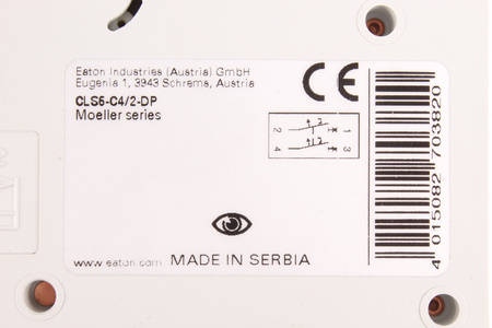 CLS6-C4/2-DP EATON 270382 AUTOMATINIS JUNGIKLIS