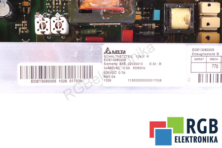 EOE13080005 DELTA A5E02026610 DALIMS