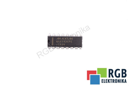 MAX743CPE+ MAXIM INTEGRATED