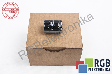 KONDENSATORIUS MXC RUBYCON 6800UF, 63VDC KONDENSATORIUS