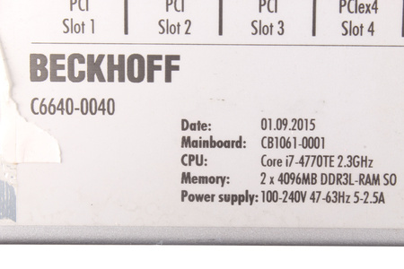 C6640-0040 BECKHOFF