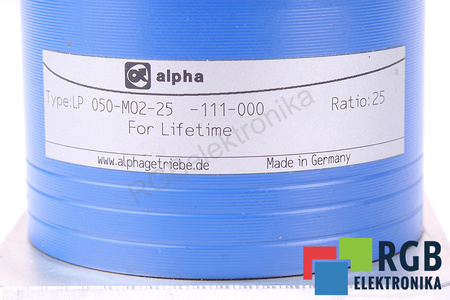 LP050-M02-25-111-000 ALPHA GETRIEBEBAU PAVARA