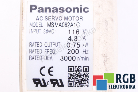 MSMA082A1C PANASONIC STATORIAUS