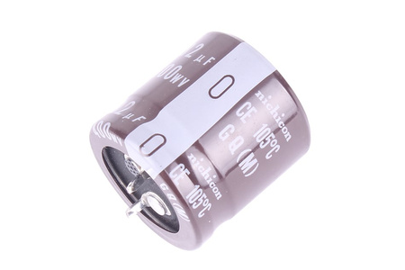 KONDENSATORIUS 82UF 400V NICHICON KONDENSATORIUS