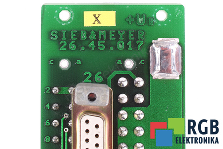 26.45.017 SIEB & MEYER L900531H B900531H SUGEDĘS – DALIMS