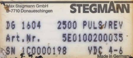 DG1604 STEGMANN 5E0100200035