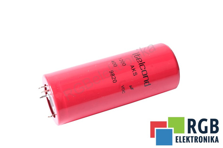 KONDENSATORIUS 1200UF 400V ITELCOND 4 PINS