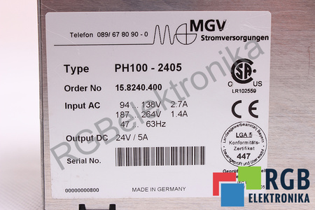 PH100-2405 MGV 15.8240.400