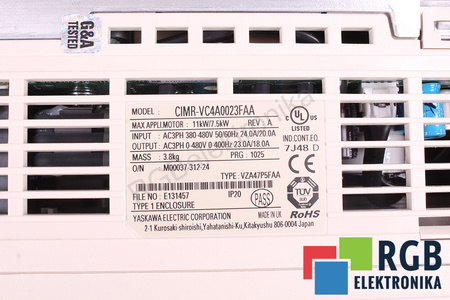CIMR-VC4A0023FAA YASKAWA V1000