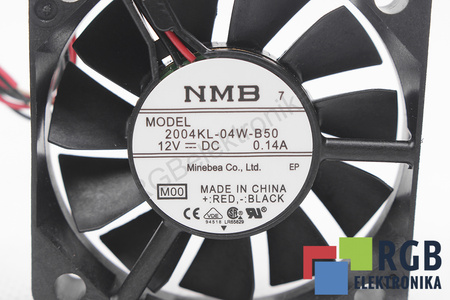 2004KL-04W-B50 MINEBEA 50X50X10MM, 12V, 0.14A VENTILIATORIUS