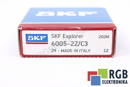 6005-2Z/C3 SKF 25X47X12 32000RPM, 16000RPM, 25X47X12, 11.9KN, 6.55KN GUOLIS