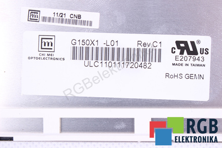 G150X1-L01 CHI MEI 15" LCD MATRICA