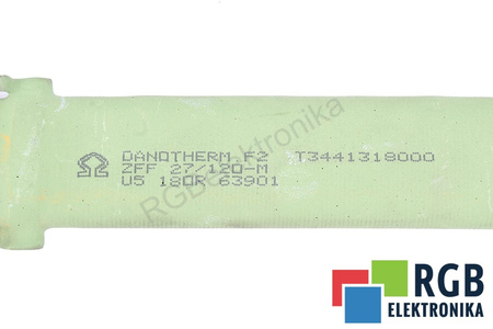 ATSPARUMAS T3441318000 DANOTHERM F2 ZFF 27/120-M 180R 180OHM