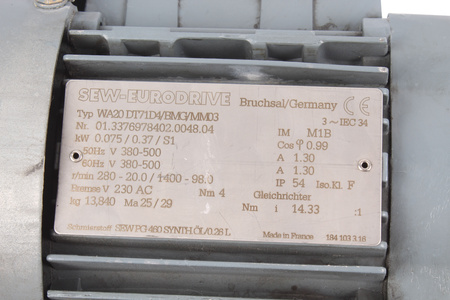 WA20DT71D4/BMG/MM03 SEW EURODRIVE