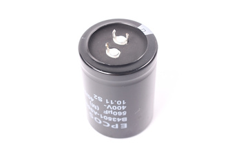 KONDENSATORIUS B43501-A9567-M2 EPCOS 40/085/56 560UF, 400VDC KONDENSATORIUS