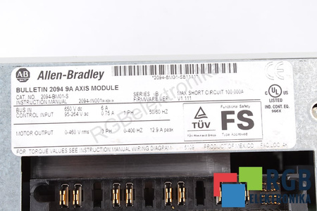 2094-BM01-S ALLEN BRADLEY VER.V1.111 KINETIX6000