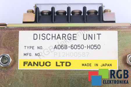 A06B-6050-H050 FANUC DISCHARGE UNIT