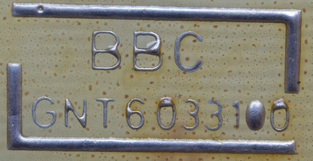 GNT6033100 BBC BROWN BOVERI