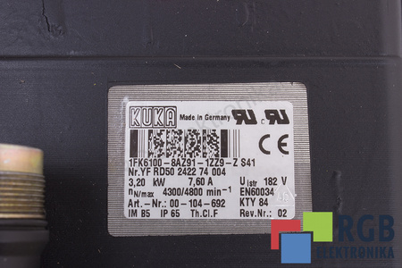 1FK6100-8AZ91-1ZZ9-ZS41 KUKA SOLUTOR DANGTELIS